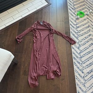 See you Monday duster cardigan